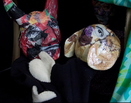 lapdog on devils lap